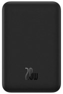 BASEUS Powerbank Baseus Magnetic Mini PPCX150001 20000mAh 20W PD ŁADOWANIE INDUKCYJNE Qi USB-C KABEL USB-C