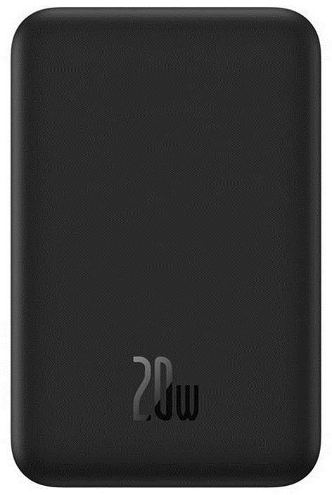 BASEUS Powerbank Baseus Magnetic Mini PPCX150001 20000mAh 20W PD ŁADOWANIE INDUKCYJNE Qi USB-C KABEL USB-C