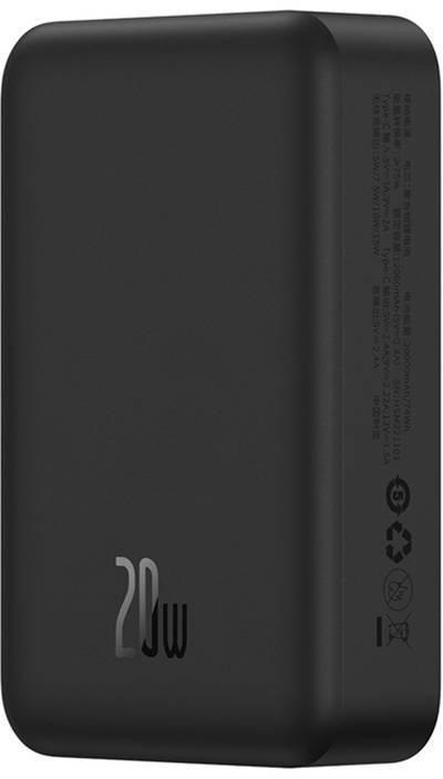 BASEUS Powerbank Baseus Magnetic Mini PPCX150001 20000mAh 20W PD ŁADOWANIE INDUKCYJNE Qi USB-C KABEL USB-C