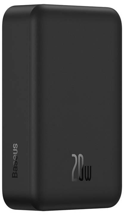 BASEUS Powerbank Baseus Magnetic Mini PPCX150001 20000mAh 20W PD ŁADOWANIE INDUKCYJNE Qi USB-C KABEL USB-C