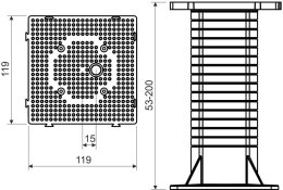 KOPOS Płyta montażowa do systemów docieplających KOPOS MDZ_KB