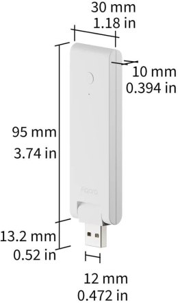 AQARA Aqara Hub M100 (Offline) | Jednostka centralna Smart Home | Zigbee, Homekit, EU