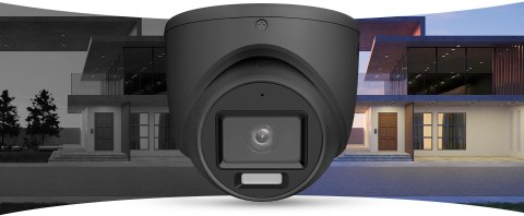 HILOOK Kamera 4w1 Hilook by Hikvision kopułka 8MP TVI-T8M-20DL Black 2.8mm