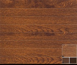 HORMANN Brama garażowa segmentowa Renomatic/Hormann z napędem ProLift500-2 i szyną FS30 - przetłoczenia M Decocolor. Wymiar 2500x2250mm.