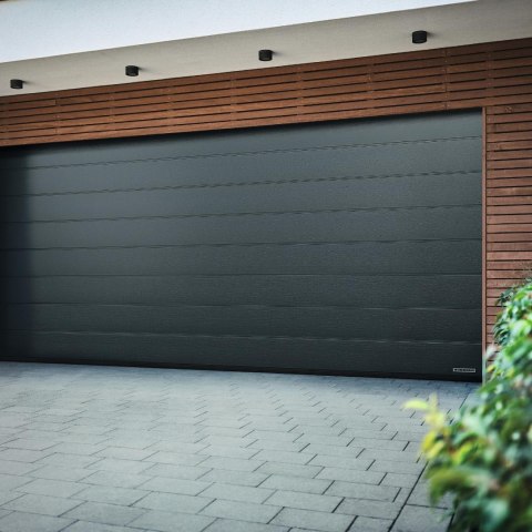 HORMANN Brama garażowa segmentowa Renomatic/Hormann z napędem ProLift500-2 i szyną FS30 - przetłoczenia M Planar. Wymiar 2500x2250mm.