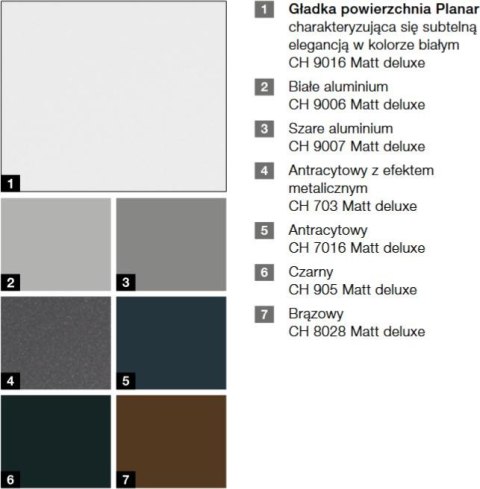 HORMANN Brama garażowa segmentowa Renomatic/Hormann z napędem ProLift500-2 i szyną FS30 - przetłoczenia M Planar. Wymiar 2500x2250mm.