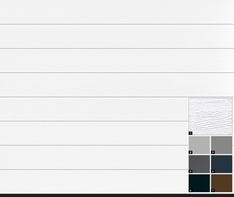 HORMANN Brama garażowa segmentowa Renomatic/Hormann z napędem Supramatic E i szyną FS10-K - przetłoczenia M Woodgrain. Wymiar 5000x2250m