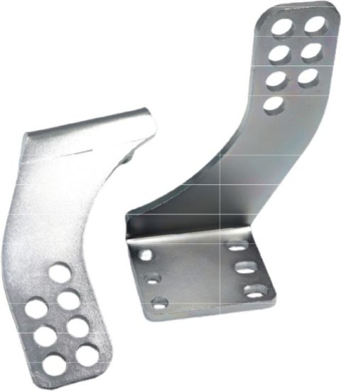 PRESBET Uchwyty MOD.80/12/36 na słupek do napędów z otworami 12mm: CAME, ROGER, FAAC, Genius, DTM, Proxima, Hato, Tousek itd.