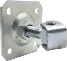 PSG Zawias PSG 61.019.01 z szyldem 100x100x4mm - gwint M20 (regulowany, ucho ocynkowane)