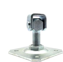 PSG Zawias PSG 61.019.01 z szyldem 100x100x4mm - gwint M20 (regulowany, ucho ocynkowane)