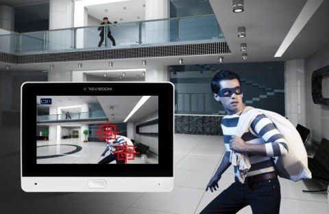 REVIZOOM Wideodomofon REVIZOOM RM-T203HD WHITE/RC-212HD-CK1