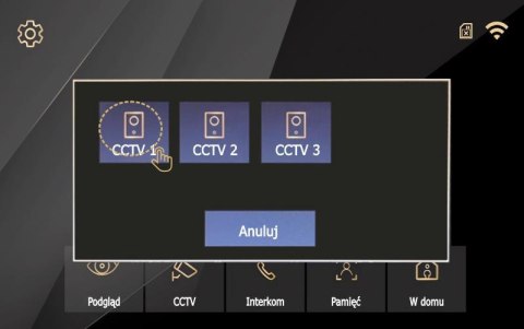 REVIZOOM Wideodomofon REVIZOOM RM-T273HD BLACK/RC-212HD-CK1