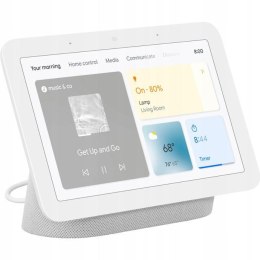 GOOGLE Głośnik Google Nest Hub z Asystentem Google 2gen Chalk