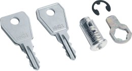 HAGER Zamek do drzwi rozdzielnicy, zamknięcie standardowe, HAGER Volta VZ302N