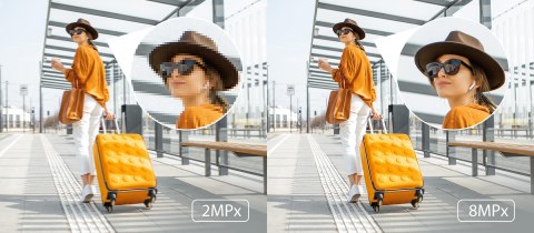 HILOOK Zestaw monitoringu Hilook 2 kamery IP IPCAM-B8-30DL z dyskiem 2TB