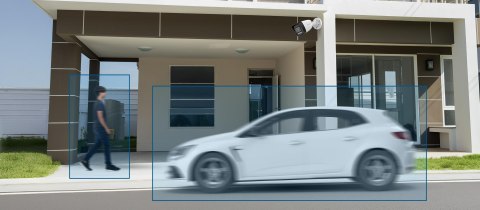 HILOOK Zestaw monitoringu Hilook 2 kamery IP IPCAM-B8-30DL z dyskiem 2TB