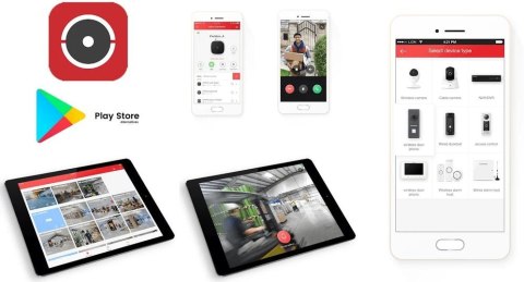 HILOOK Zestaw monitoringu Hilook 2 kamery IP IPCAM-B8-30DL z dyskiem 2TB