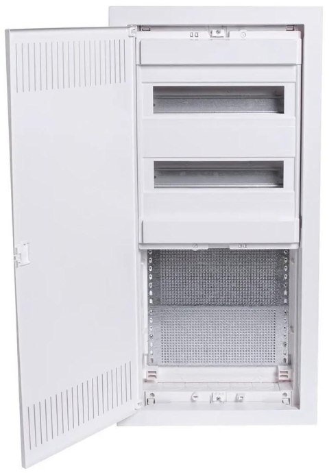 NOARK PODTYNKOWA PLASTIKOWA OBUDOWA INSTALACYJNO-MULIMEDIALNA 2 RZĘDY, 24 MODUŁY + 3-RZĘDOWA PŁYTA MONTAŻOWA NOARK PMF-C 60-2 110713