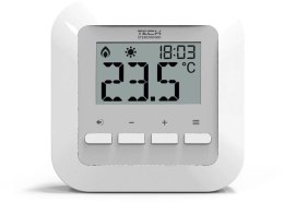 TECH STEROWNIKI Przewodowy dwustanowy regulator pokojowy biały ST-295v3 Tech sterowniki