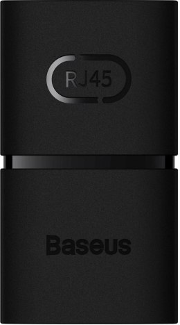 BASEUS Złączka sieciowa łącznik kabli Ethernet RJ-45 Baseus AirJoy Series 2 szt. - czarna