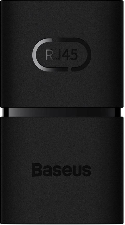 BASEUS Złączka sieciowa łącznik kabli Ethernet RJ-45 Baseus AirJoy Series 2 szt. - czarna