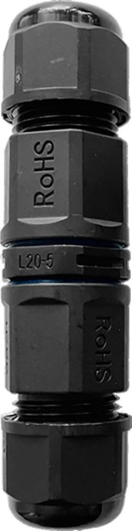 ORNO Konektor Mufa kablowa prosta IP68, 5x2,5mm2, 400V/25A OR-AE-13617