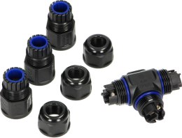 ORNO Konektor Mufa kablowa trójnik T IP68, 3x4mm², 450V/25A OR-AE-13602