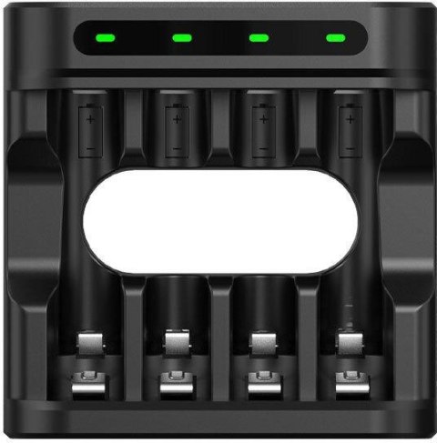 XTAR Ładowarka do akumulatorów R03 / AAA oraz R6 / AA Li-ion 1,5V / NiMH Xtar L4