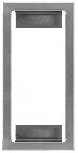 LASKOMEX Laskomex RAX-1-1 Obudowa podtynkowa ze stali nierdzew. 1 segmentowa do CD-2600