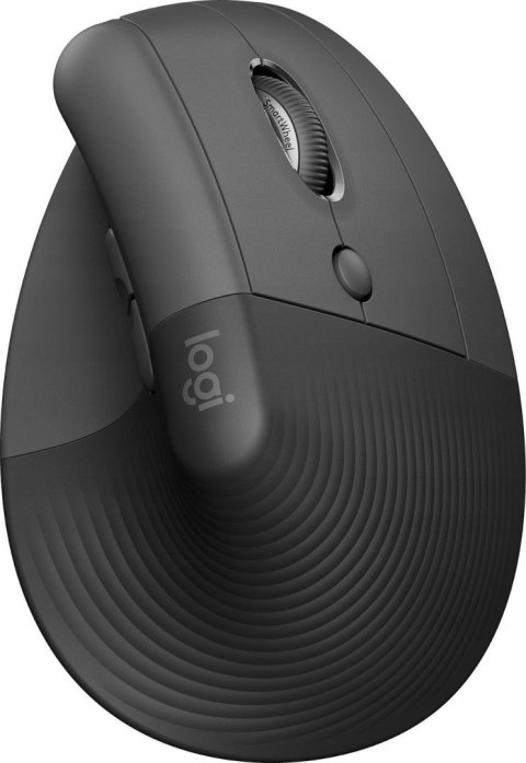 LOGITECH Mysz bezprzewodowa Logitech Lift Graphite ergonomiczna