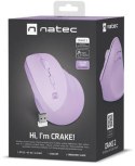 NATEC Mysz komputerowa Natec Crake 2 Pure Lavender