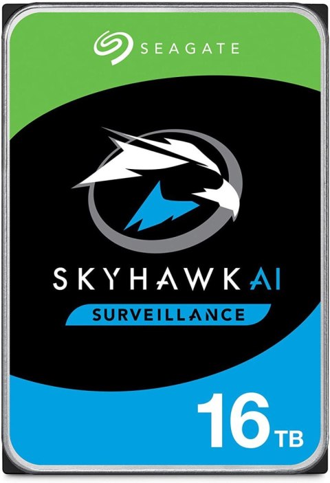SEAGATE Dysk HDD Seagate SkyHawk AI ST16000VE004 16TB