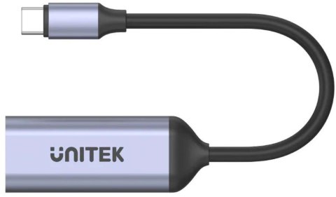 UNITEK Unitek Adapter USB-C na HDMI 2.1 (8K 60Hz) szary 15cm V1416B