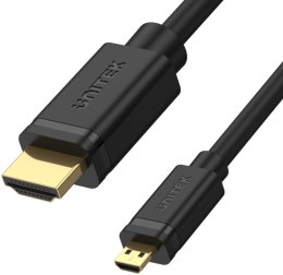 UNITEK Unitek Kabel micro HDMI - HDMI 2.0 4K 60Hz 2 m