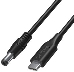 UNITEK Unitek Kabel zasilający do laptopa 65W USB-C - DC5,5mm