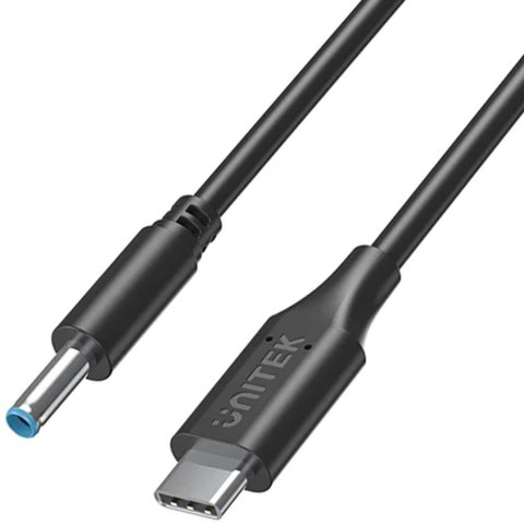 UNITEK Unitek Kabel zasilający do laptopa HP 65W USB-C - DC4,5mm