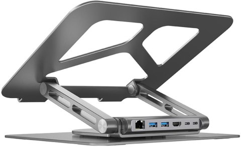 UNITEK Unitek Podstawka pod laptop USB-C HDMI 4K PD 100W