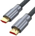 UNITEK Unitek przewód LUX HDMI 2.0 oplot 1M