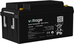 VOLTAGE Akumulator AGM Voltage 12V 65Ah VE12-65 (Żywotność 6-9 lat)