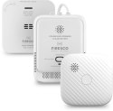 FIRESCO Zestaw czujników WIFI FIRESCO czujnik czadu+czujnik dymu+czujnik gazu