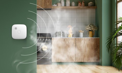 FIRESCO Zestaw czujników WIFI FIRESCO czujnik czadu+czujnik dymu+czujnik gazu