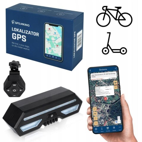 MKING Lokalizator GPS Mking BIKESCOO dla hulajnóg