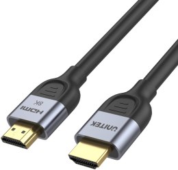 UNITEK Kabel HDMI Unitek 2.1 8K 60Hz, czarny, 1m