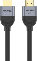 UNITEK Kabel HDMI Unitek 2.1 8K 60Hz, czarny, 1m