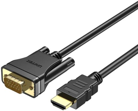 UNITEK Unitek Kabel HDMI na VGA, FullHD 60Hz, 2 m