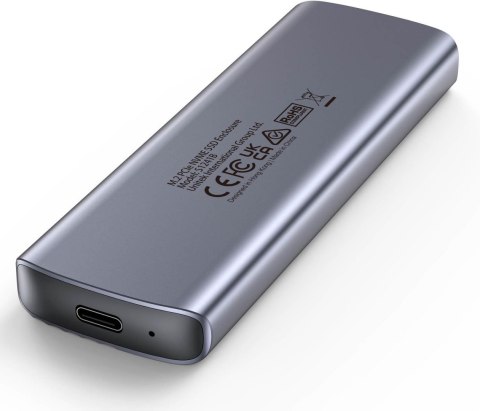 UNITEK Unitek Obudowa dysku M.2 PCIe NVMe, USB-C 10Gbps,