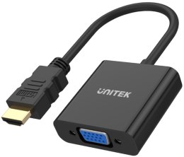 UNITEK Adapter Unitek Y-6333 HDMI to VGA + audio