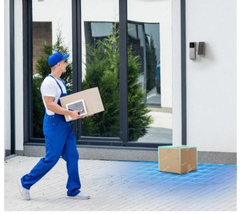 EZVIZ Wideodomofon Ezviz EP3x (3MP+2MP) zasilany bateriami z panelem słonecznym