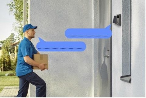 EZVIZ Wideodomofon Ezviz EP3x (3MP+2MP) zasilany bateriami z panelem słonecznym