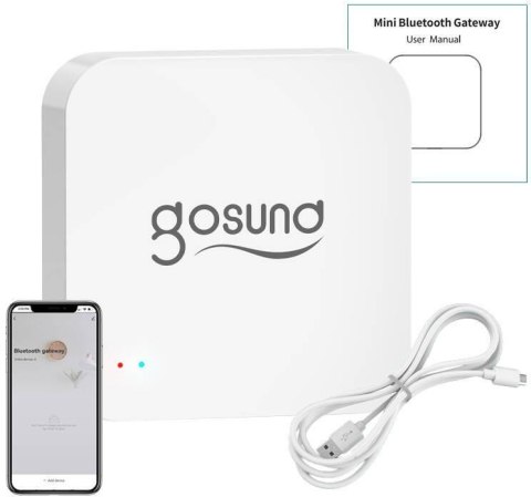 GOSUND Inteligentna bramka Gosund G2 BLE, WiFi Mesh z alarmem